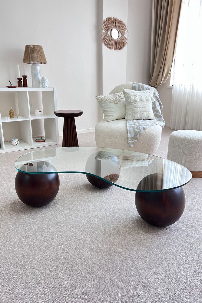Coffee tables - Minimal Wooden Walnut Coffee Table - CHAPPAL.CO