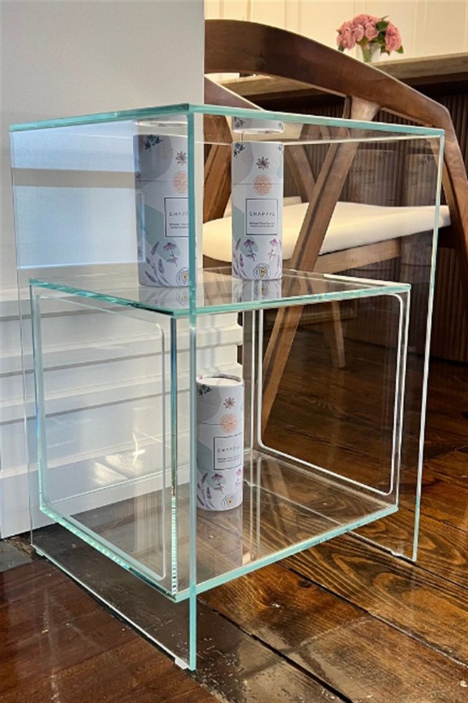 Coffee tables - Magic Side Glass Coffee Table - CHAPPAL.CO
