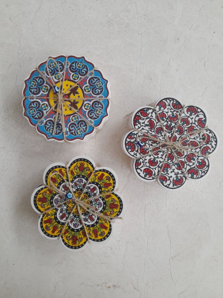 Gifts - CERAMIC COASTERS - ARTNICEA