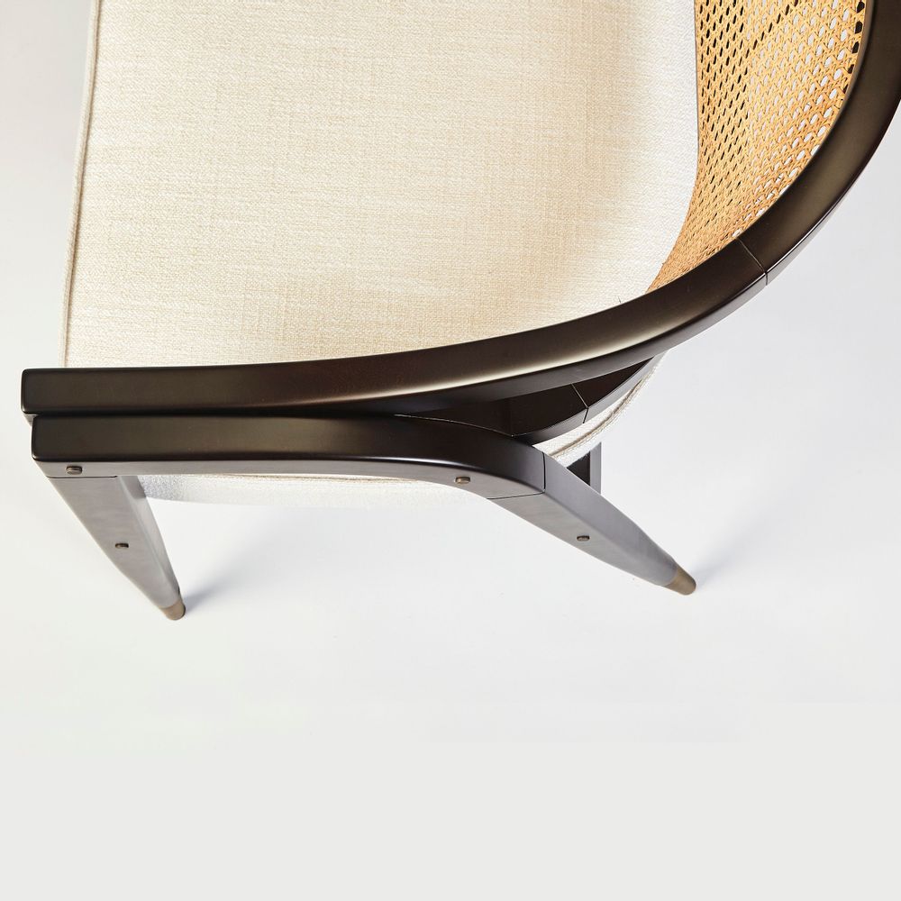 Benches - Wormley Bench in Darkened Sikomoro Wood With Brushed Brass Details - DUISTT