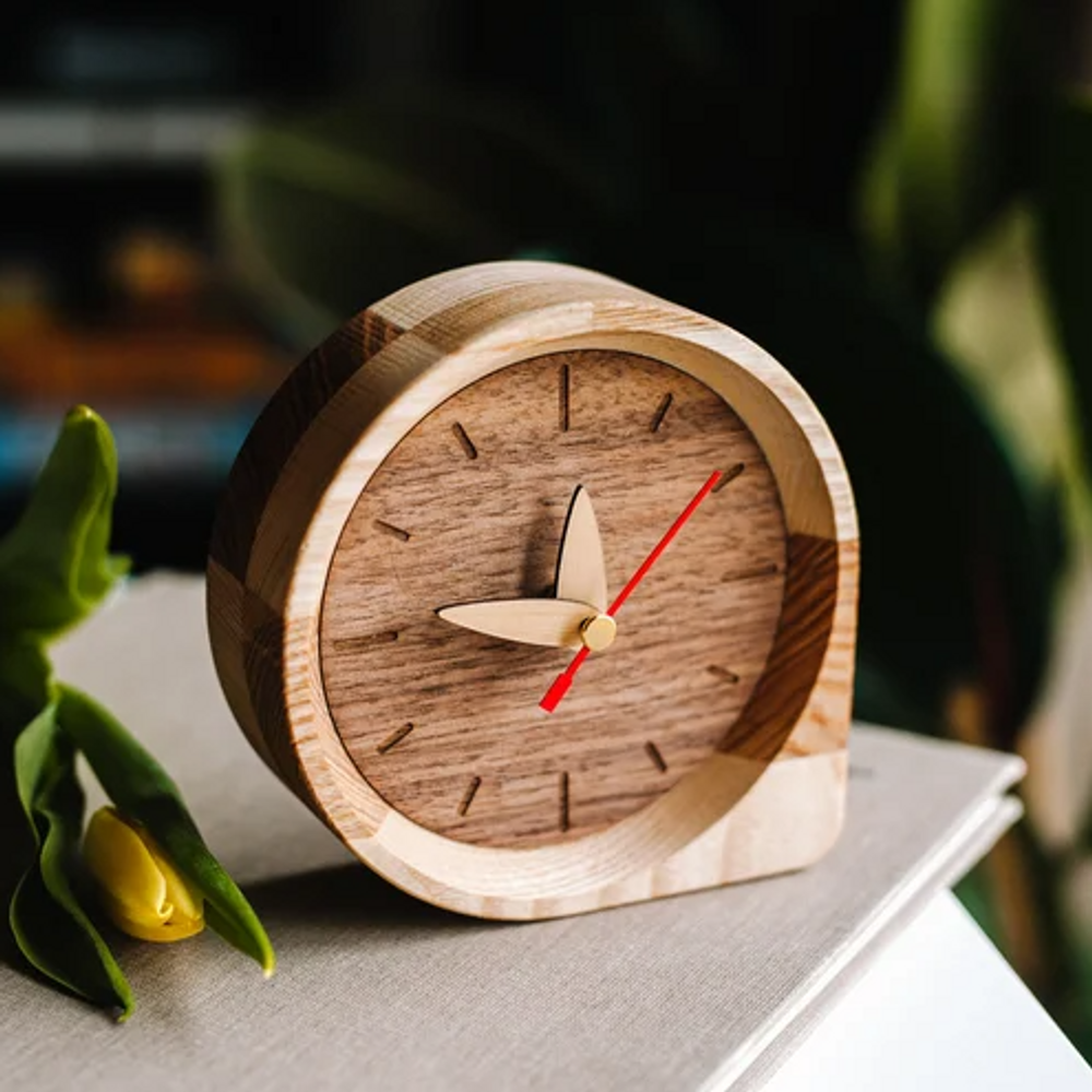 Clocks - Wooden Desk Clock - UAB,,PROMI"