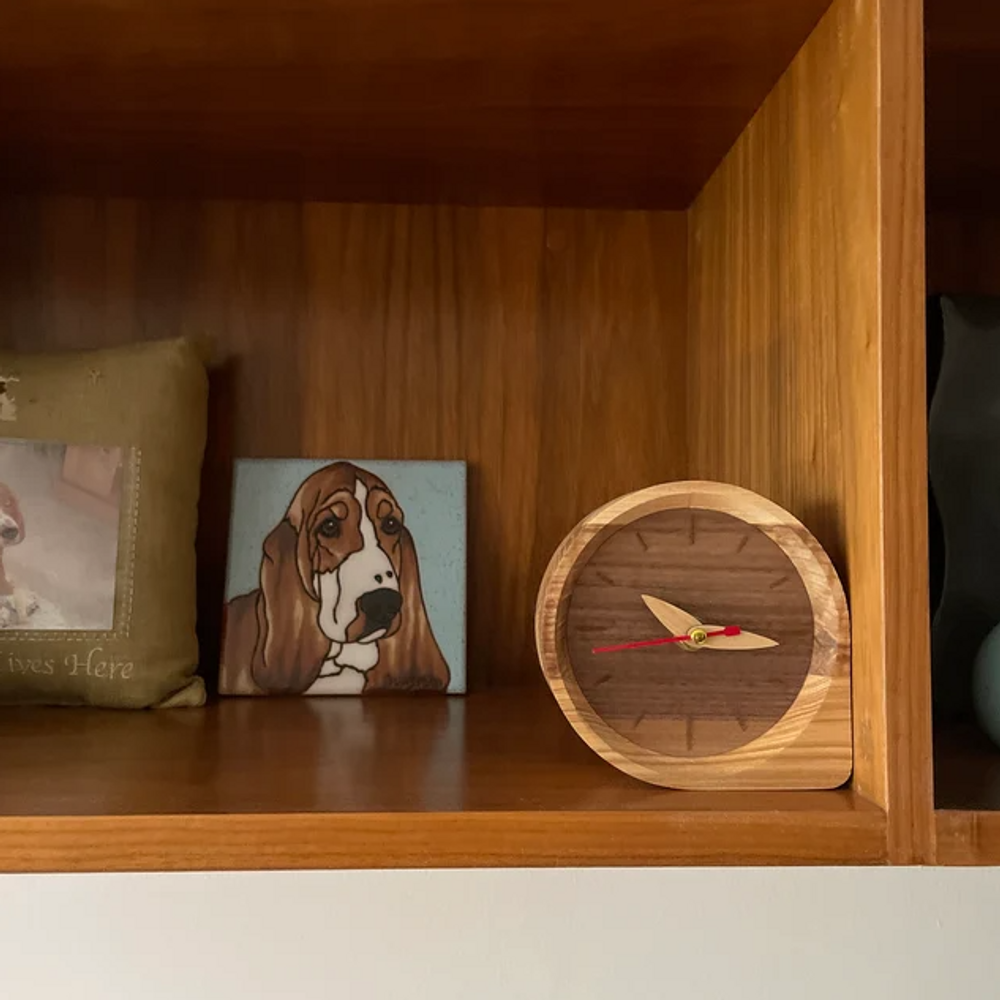 Clocks - Wooden Desk Clock - UAB,,PROMI"