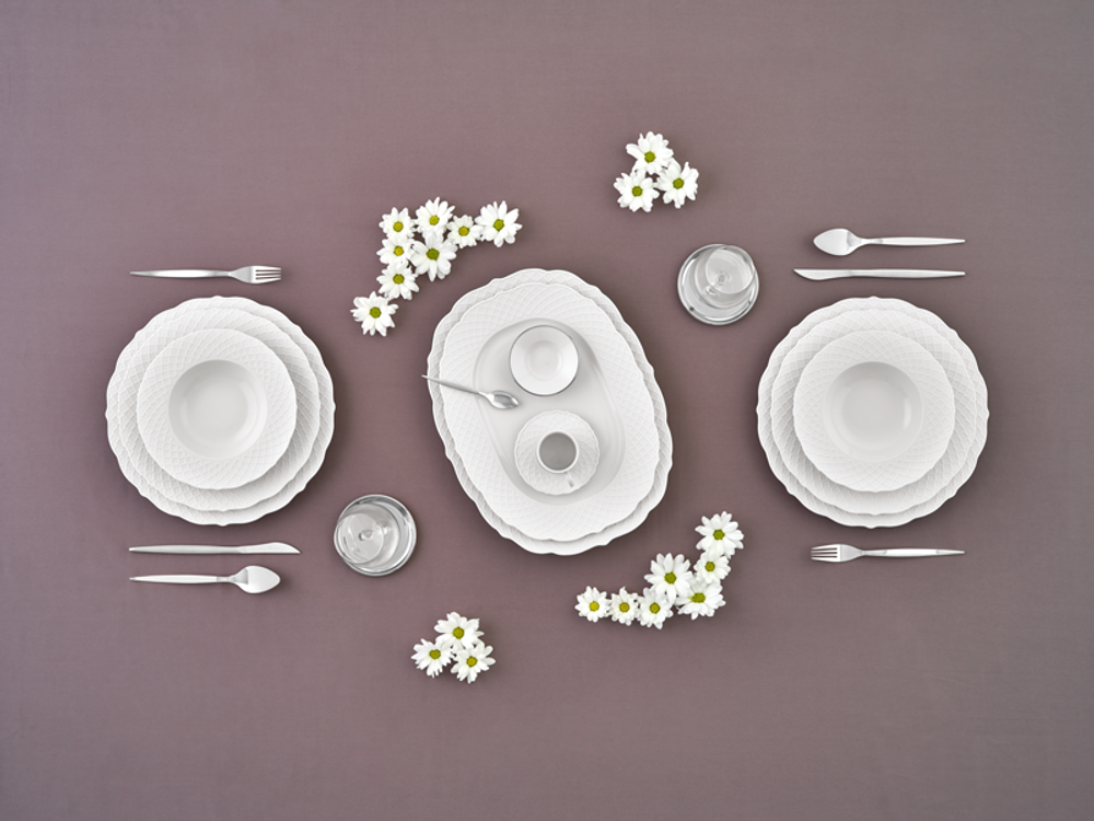 Kitchen utensils - Porcelain plates - Empire Silk - PORCEL