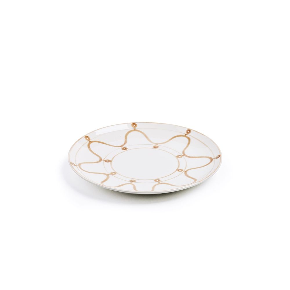 Everyday plates - Serenity Beige Dessert Plate - THEMIS Z