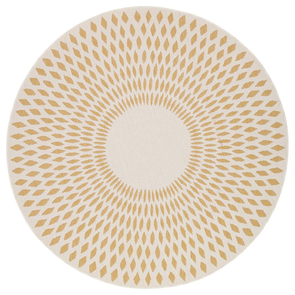 Other caperts - ILLUSION round rug - honey - AFK LIVING DESIGNER RUGS