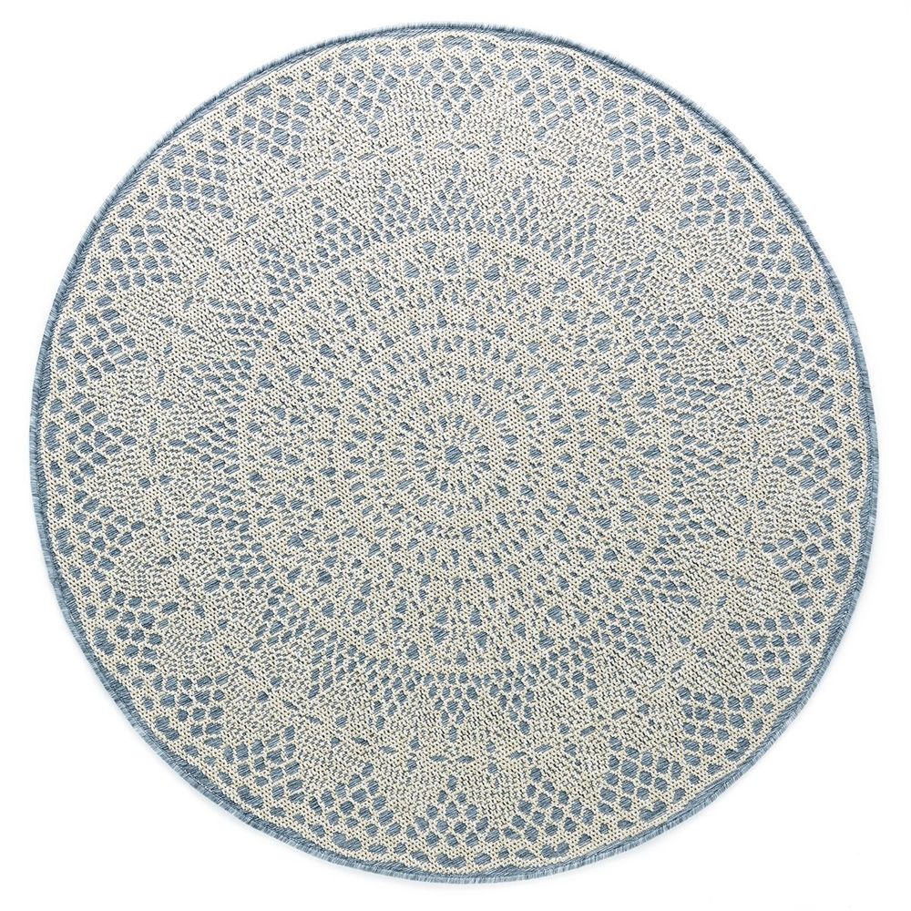 Classic carpets - CROCHET Round Rug - Grey - AFK LIVING DESIGNER RUGS