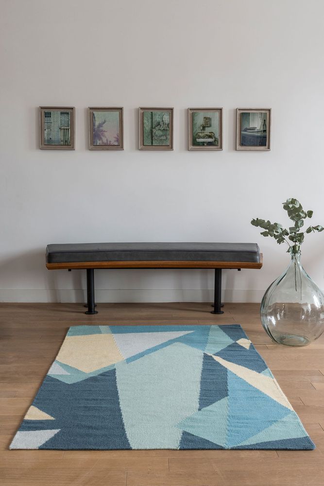 Other caperts - GRAPHIC wool kilim rug - AFK LIVING DESIGNER RUGS