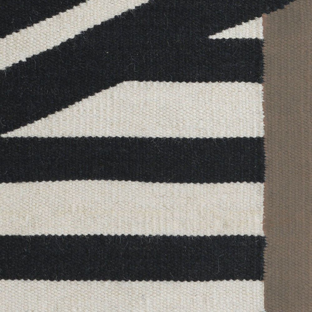 Tapis - Tapis Kilim en coton STRIPES - Beige side - AFK LIVING DESIGNER RUGS