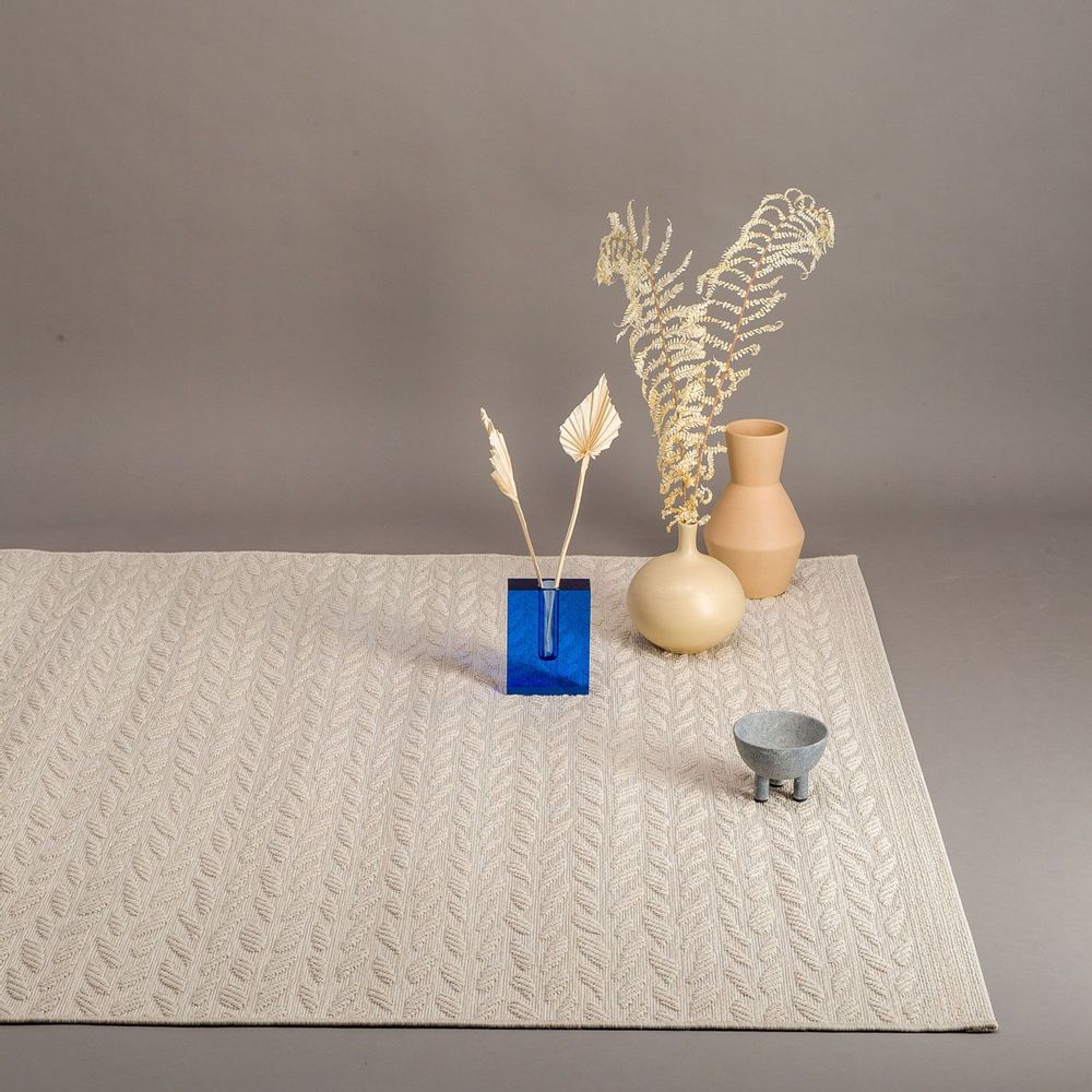 Tapis contemporains - Tapis interieur exterieur tressé LEAVES - AFK LIVING DESIGNER RUGS