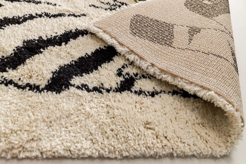 Tapis contemporains - Tapis shaggy ZEBRE - AFK LIVING DESIGNER RUGS