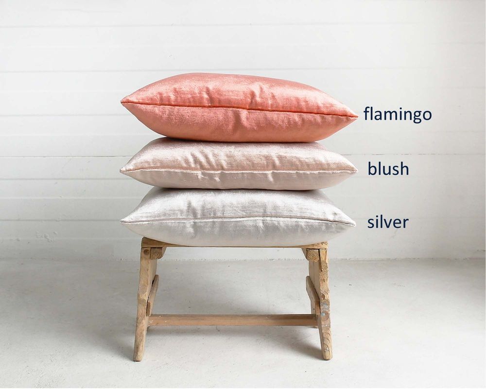 Coussins - Housse de coussin Shiny Velvet - Woody - ML FABRICS