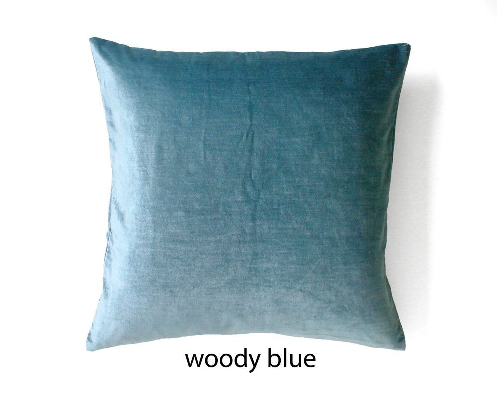 Coussins - Housse de coussin Shiny Velvet - Woody - ML FABRICS