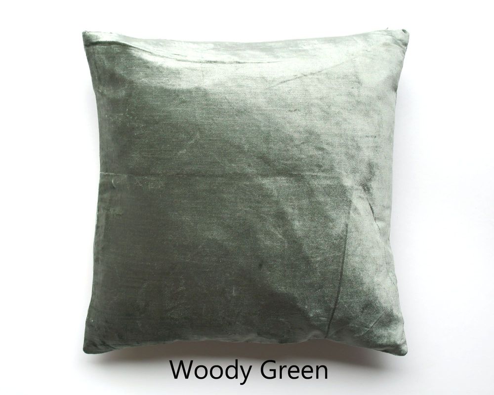 Coussins - Housse de coussin Shiny Velvet - Woody - ML FABRICS