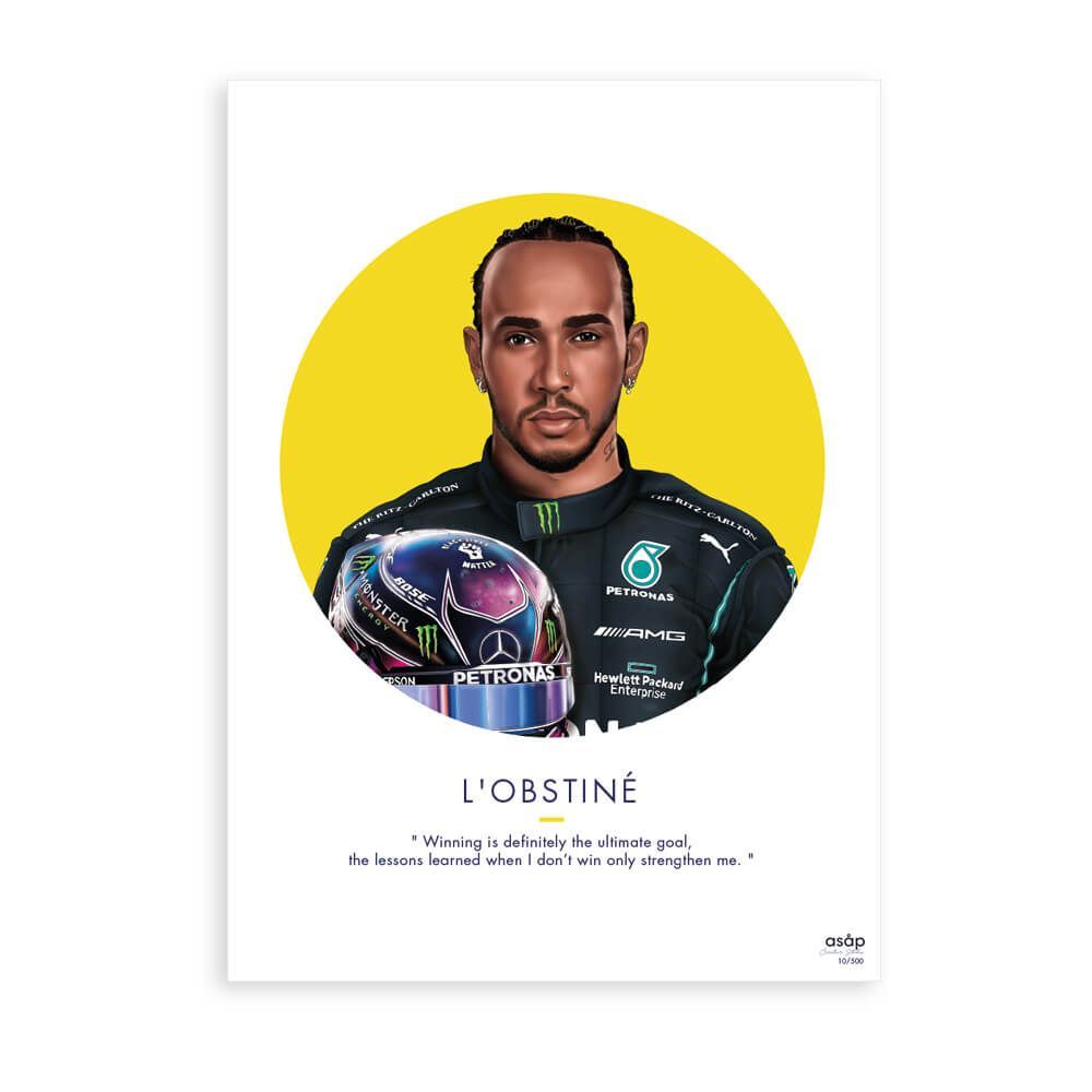 Affiches - AFFICHE - L'OBSTINÉ (édition limitée) - ASÅP CREATIVE STUDIO
