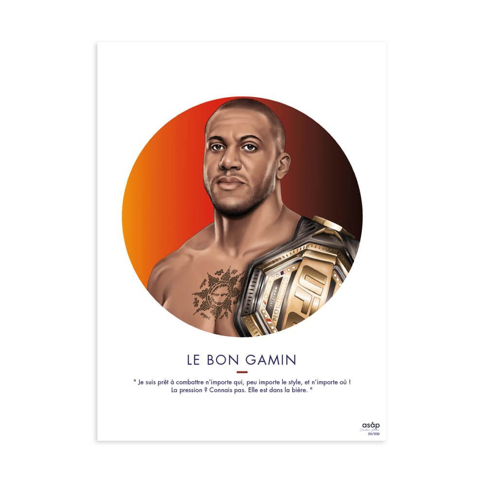 Affiches - AFFICHE - LE BON GAMIN (édition limitée) - ASÅP CREATIVE STUDIO