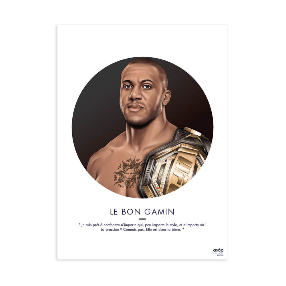 Affiches - AFFICHE - LE BON GAMIN (édition limitée) - ASÅP CREATIVE STUDIO