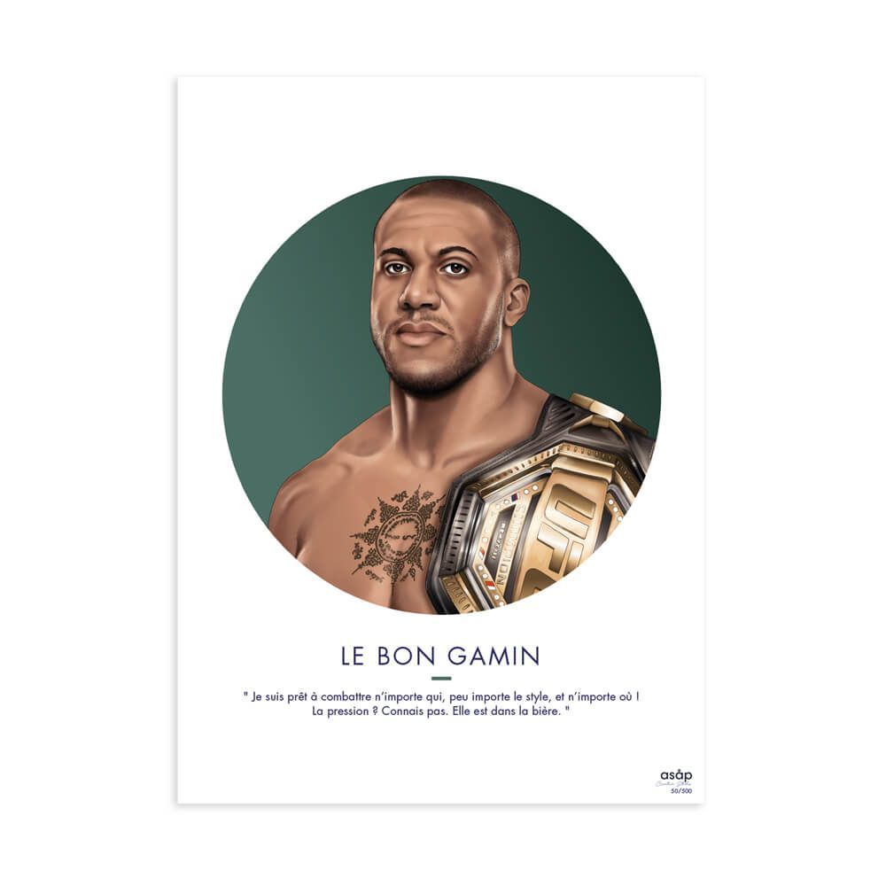 Affiches - AFFICHE - LE BON GAMIN (édition limitée) - ASÅP CREATIVE STUDIO