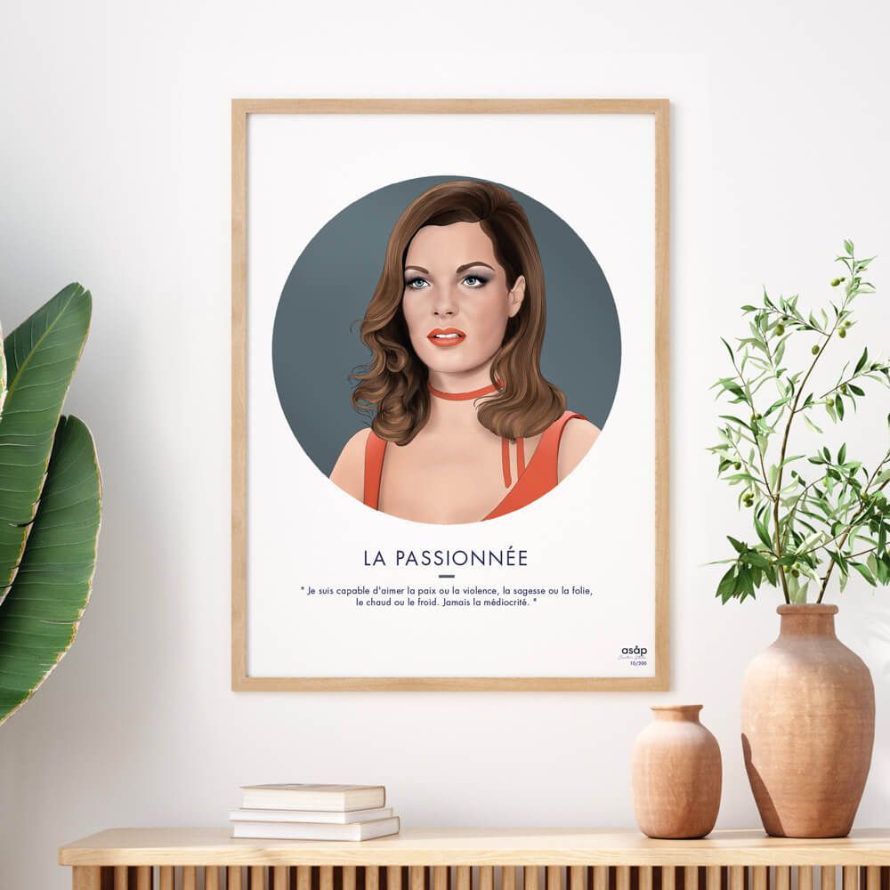 Affiches - AFFICHE - LA PASSIONNÉE (édition limitée) - ASÅP CREATIVE STUDIO