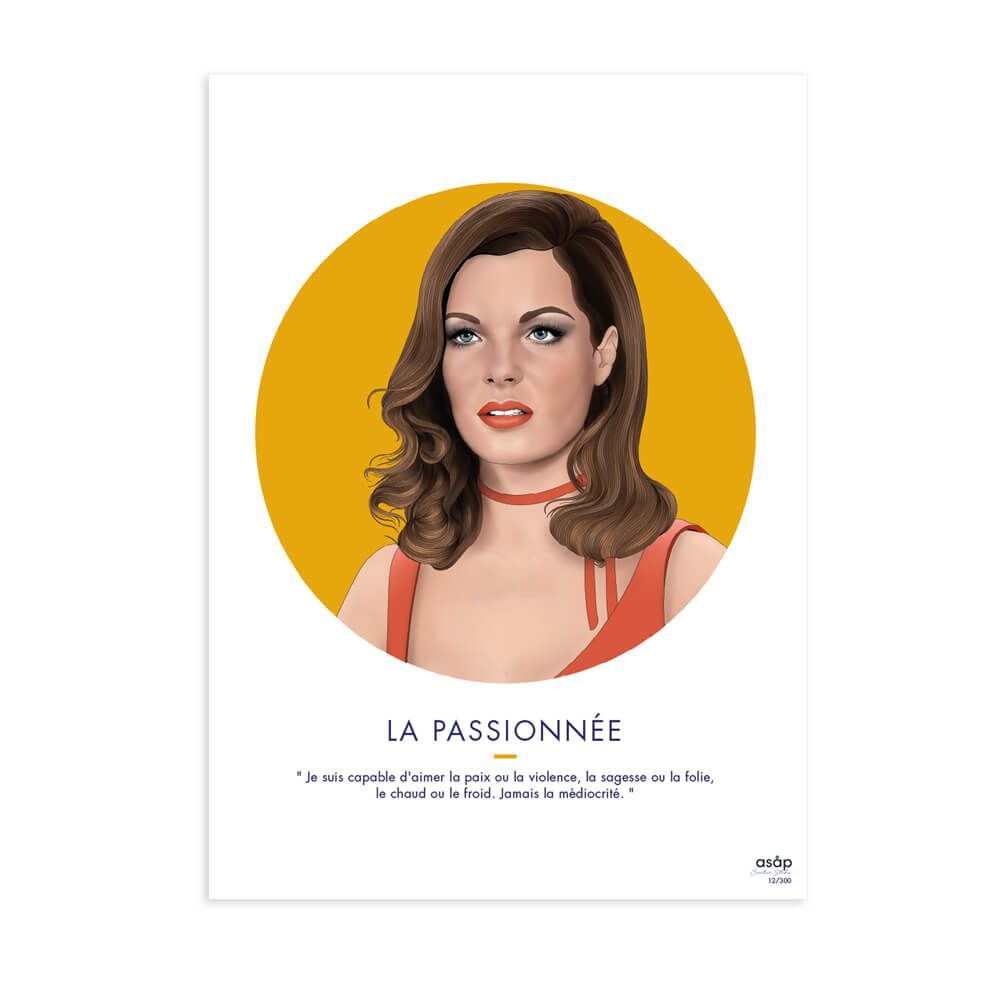 Affiches - AFFICHE - LA PASSIONNÉE (édition limitée) - ASÅP CREATIVE STUDIO