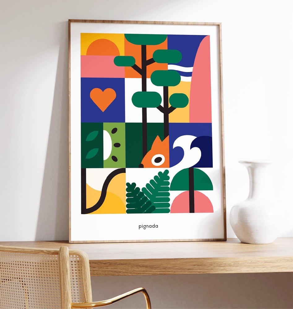 Poster - Les Landes poster - PIGNADA