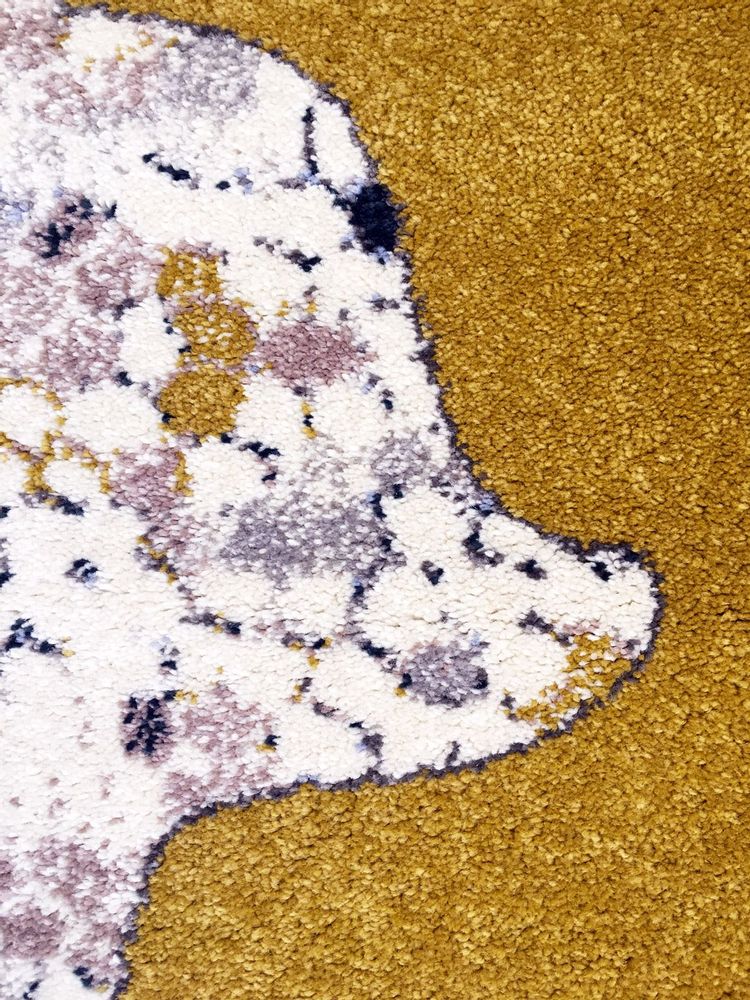 Contemporary carpets - FAON Rug - Honey Yellow - AFK LIVING DESIGNER RUGS
