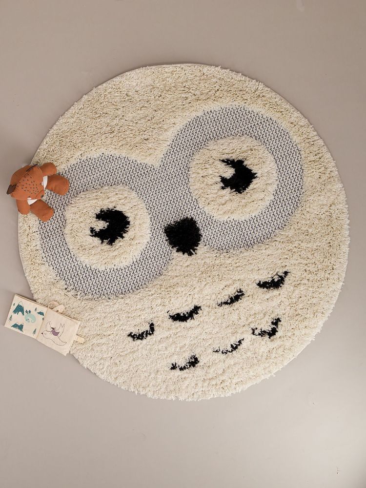 Autres tapis - Tapis rond HIBOU - AFK LIVING DESIGNER RUGS