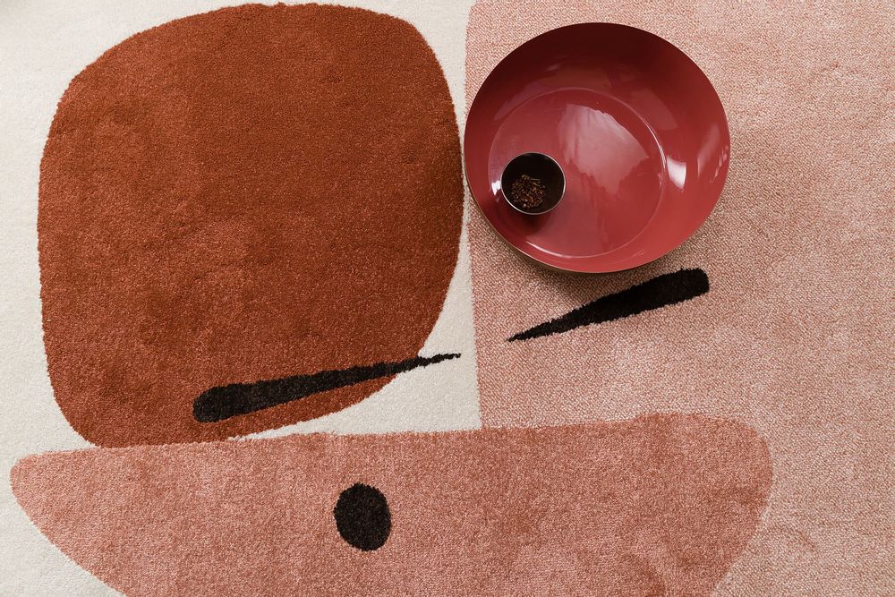 Other caperts - COLLAGE Design Rug - Terracota - AFK LIVING DESIGNER RUGS