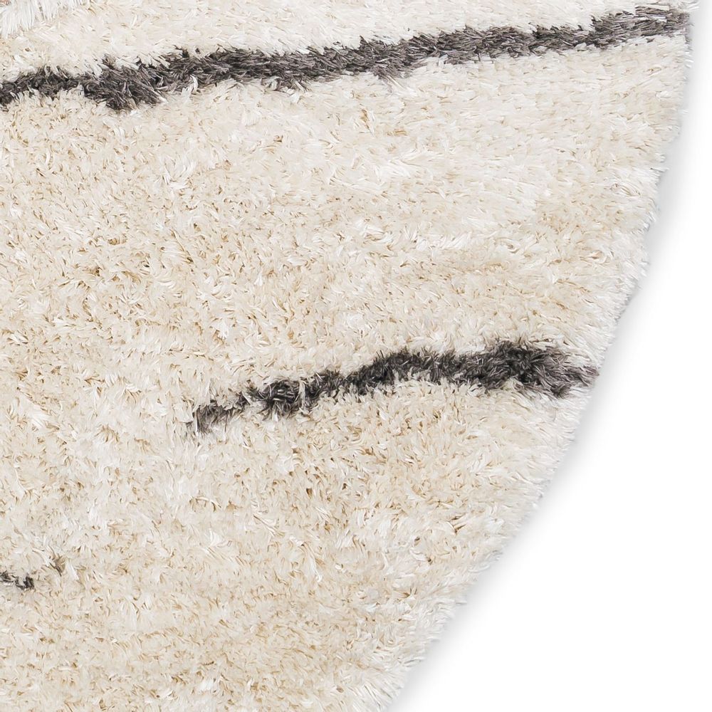 Other caperts - MELLOW pebble shaped faux fur shaggy rug - AFK LIVING DESIGNER RUGS