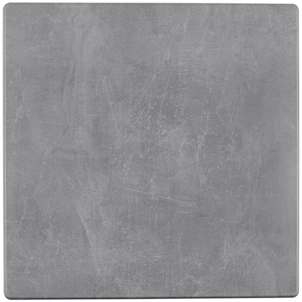 Other tables - 60 cm square top, concrete effect for VIREOO PRO - MENSA HEATING FRANCE