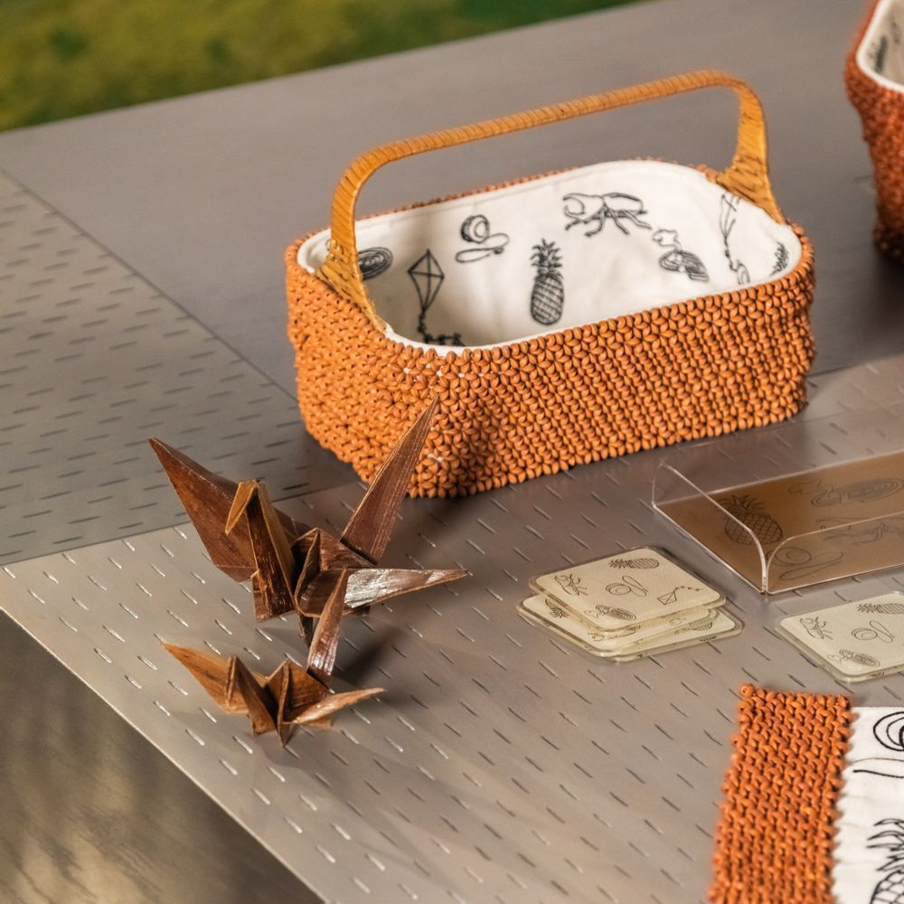 Decorative objects - STARWOOD Capiz Shell Tabletop Crane Origami - DESIGN PHILIPPINES OBJECTS