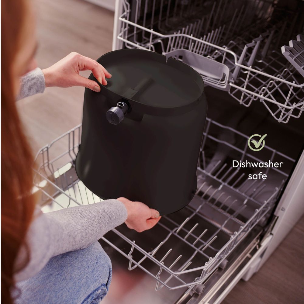 Kitchens furniture - Garden composter - BOKASHI ORGANKO ESSENTIAL (black) - Plastic Recycling Award Finalist - PLASTIKA SKAZA - EXCEEDING EXPECTATIONS
