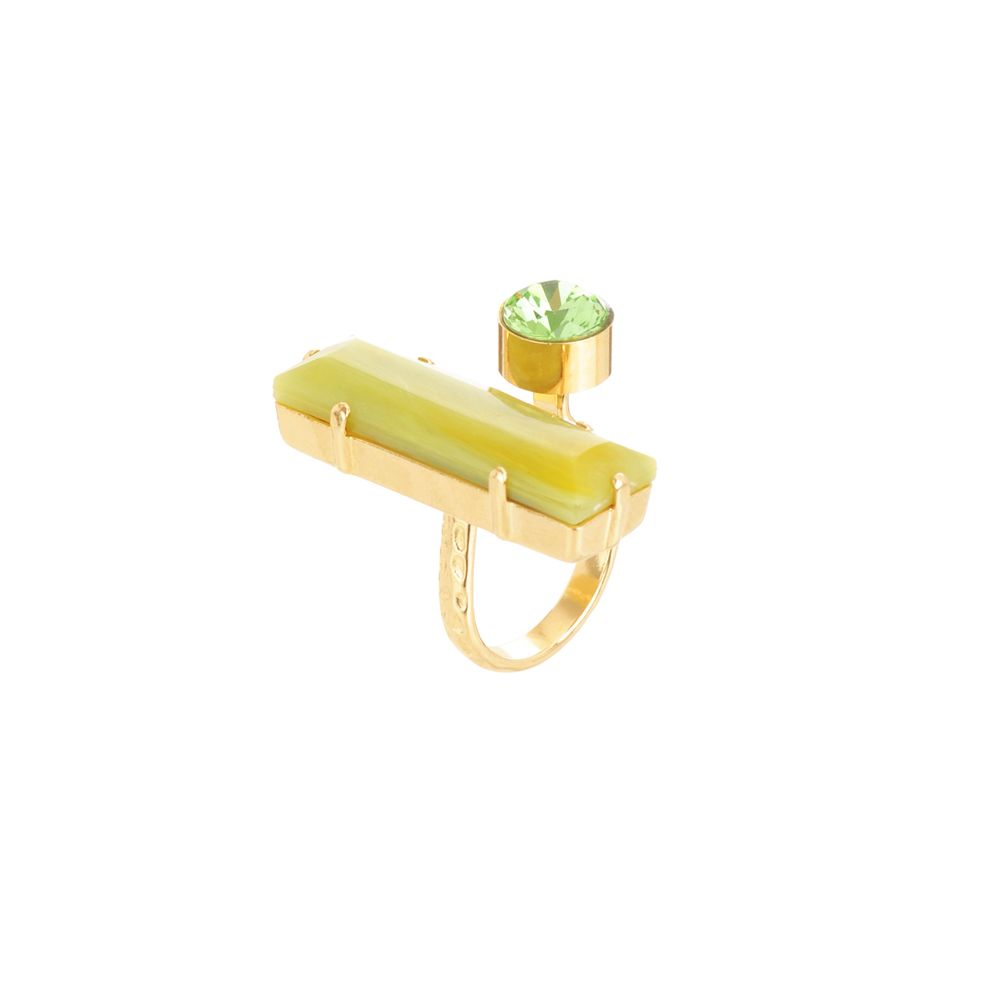 Jewelry - Nobilis rhinestone ring - JULIE SION