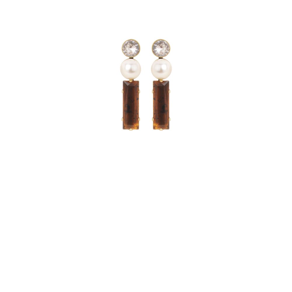 Jewelry - BO Nobilis straight bronze - JULIE SION