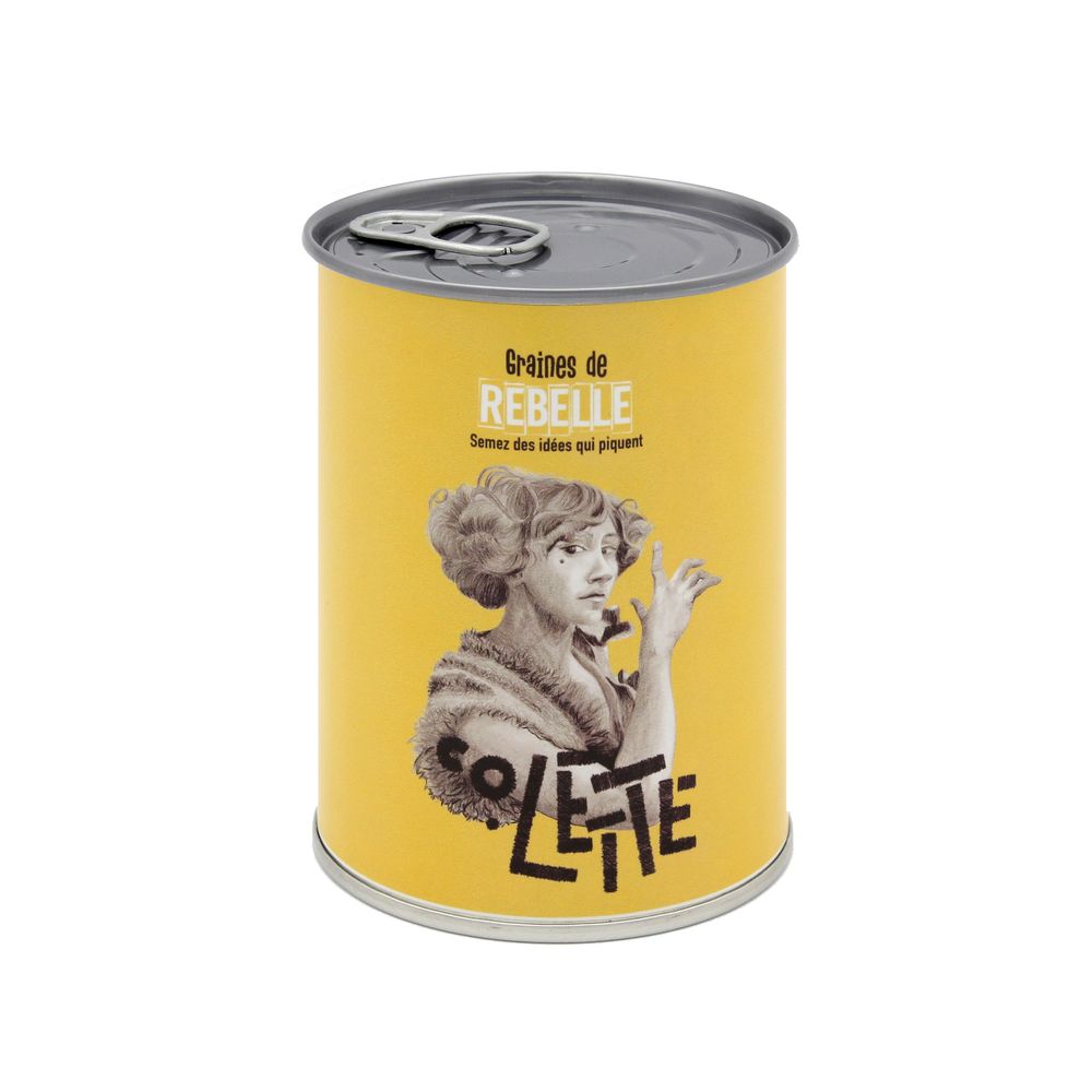 Gifts - Seed kit\" Colette\” Made in France, in collaboration with Arts Dans la Peau - MAUVAISES GRAINES