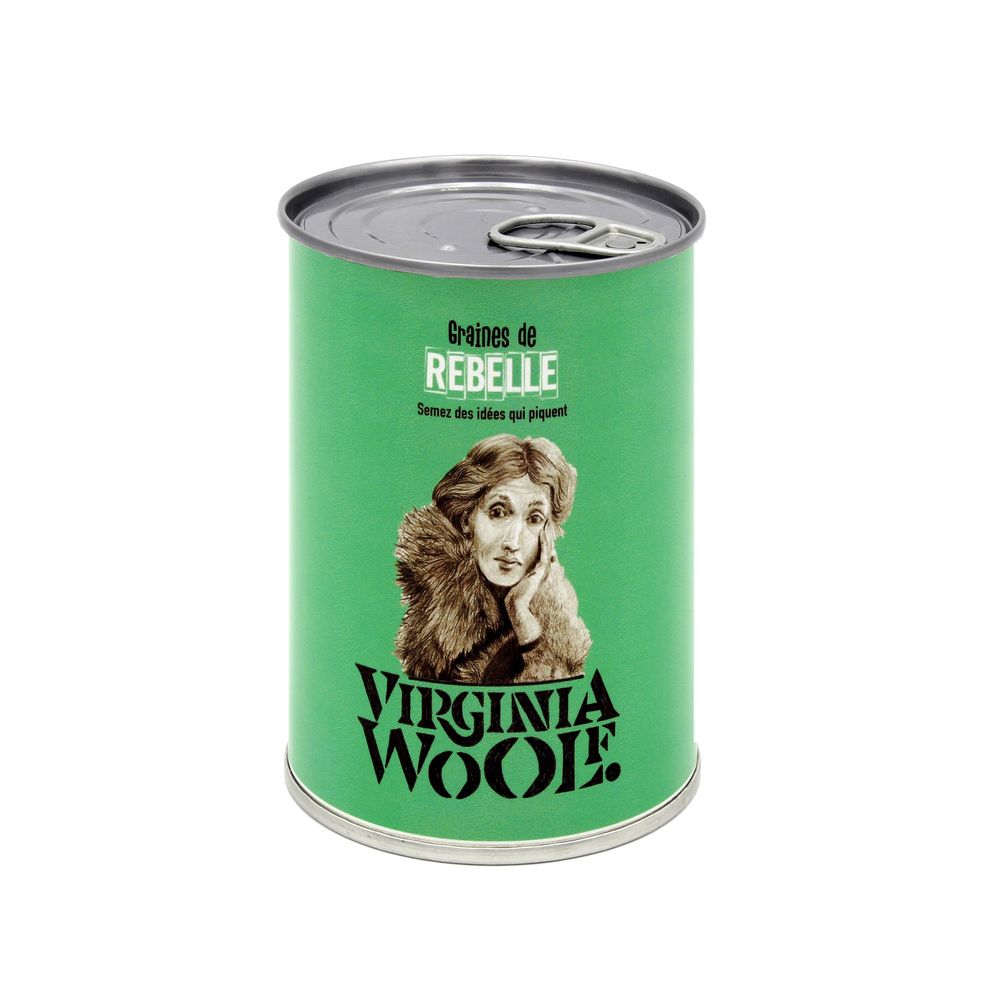 Gifts - Seed kit\" Virgina Woolf\” Made in France, in collaboration with Arts Dans La Peau - MAUVAISES GRAINES