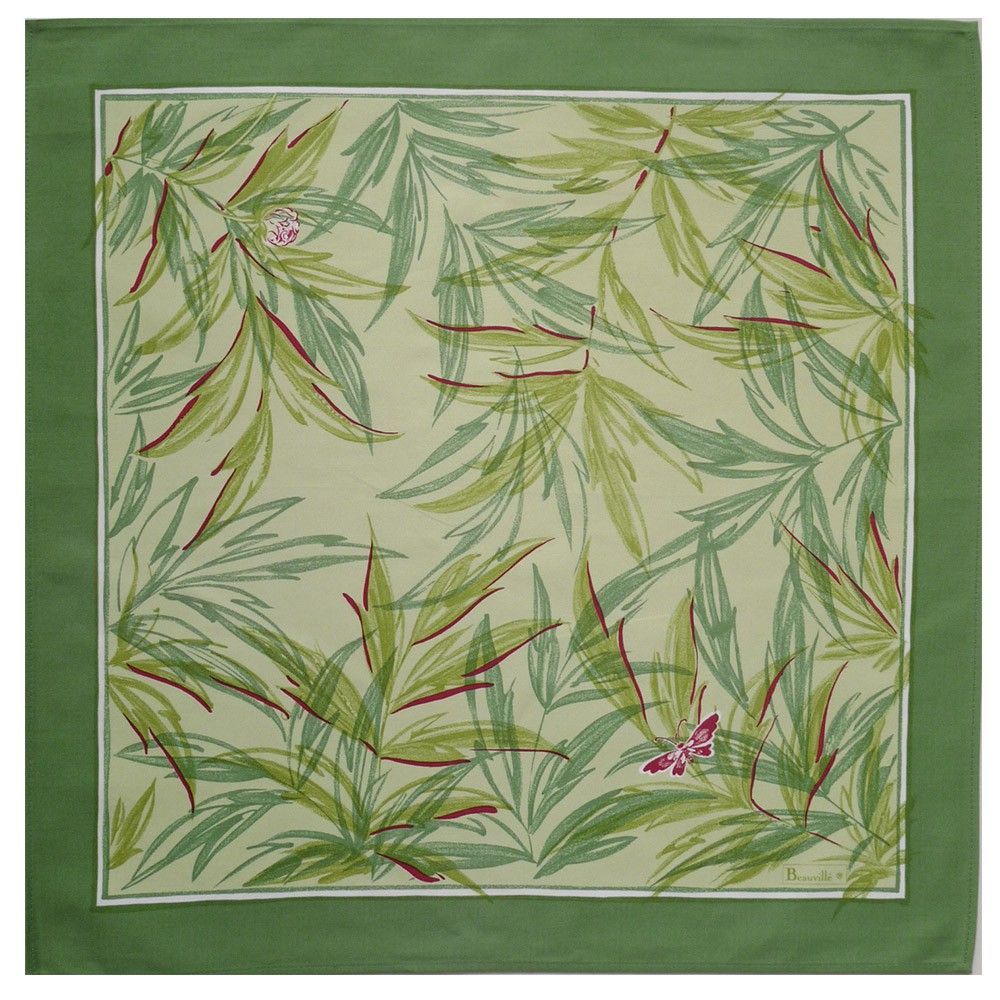 Linge de table textile - Nappe Les Pivoines - BEAUVILLÉ