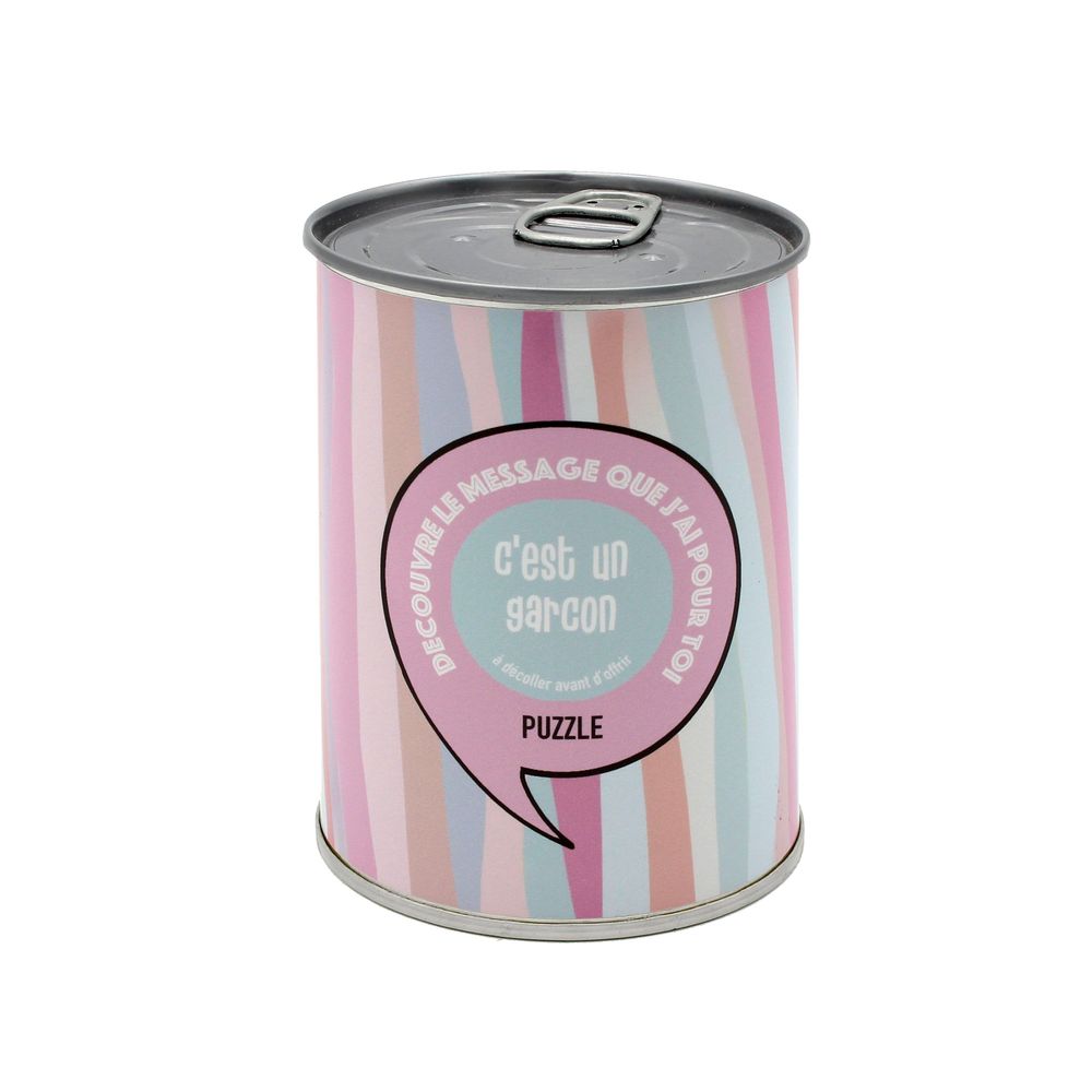 Cadeaux - Puzzle à message "C'est un Garçon" produit 100% français - BWAT