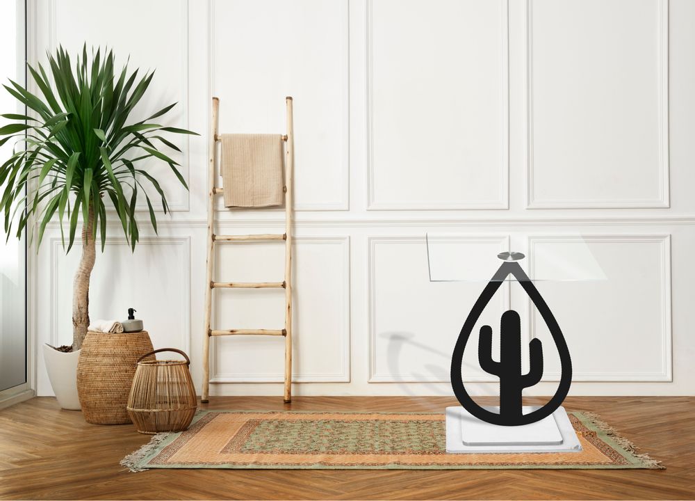 Autres tables  - Table décorative cactus - Couleur à personnaliser - RPC REPRO