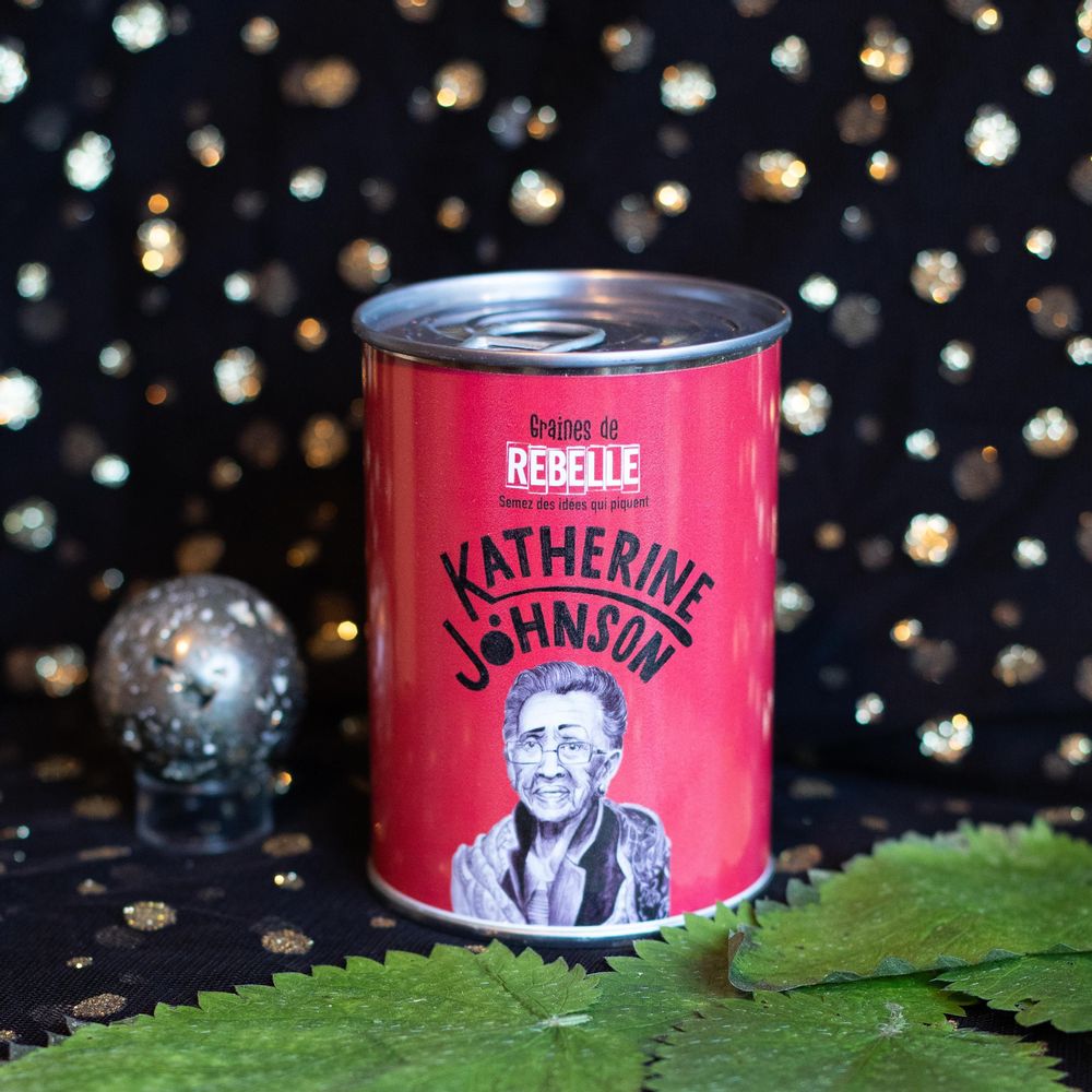 Gifts - Seed kit\" Katherine Johnson\” Made in France, in collaboration with Arts dans La Peau - MAUVAISES GRAINES