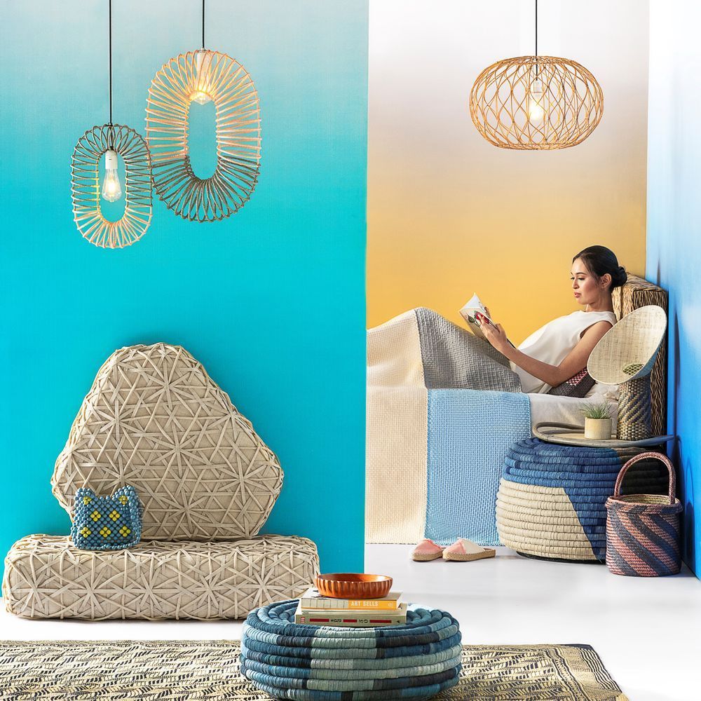 Comforters and pillows - CEBU HOMECRAFT Denim Collection - DESIGN PHILIPPINES LIFESTYLE