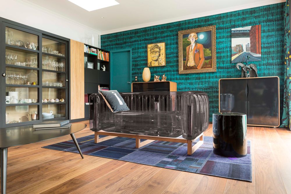 Sofas - YOMI| Black sofa - Wooden frame - MW DESIGNER FURNITURE