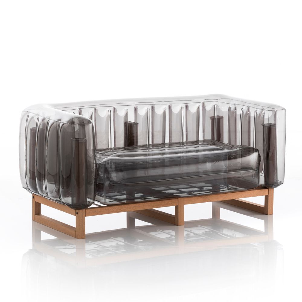 Sofas - YOMI| Black sofa - Wooden frame - MW DESIGNER FURNITURE