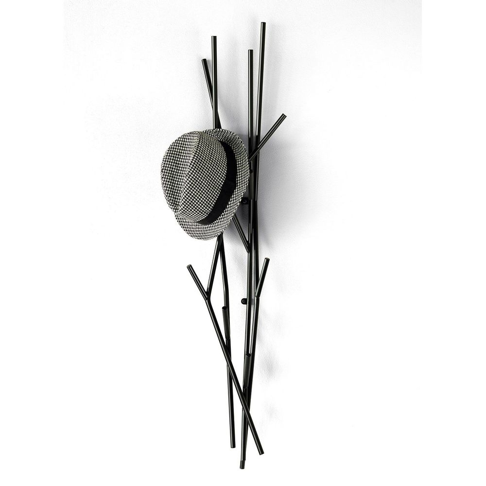 Objets design - Porte-manteau mural - Noir - COVO