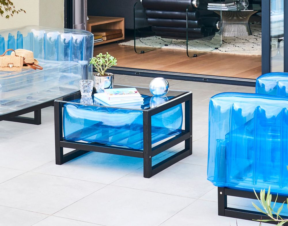 Tables basses - YOKO| Table basse - Bleu - MW DESIGNER FURNITURE