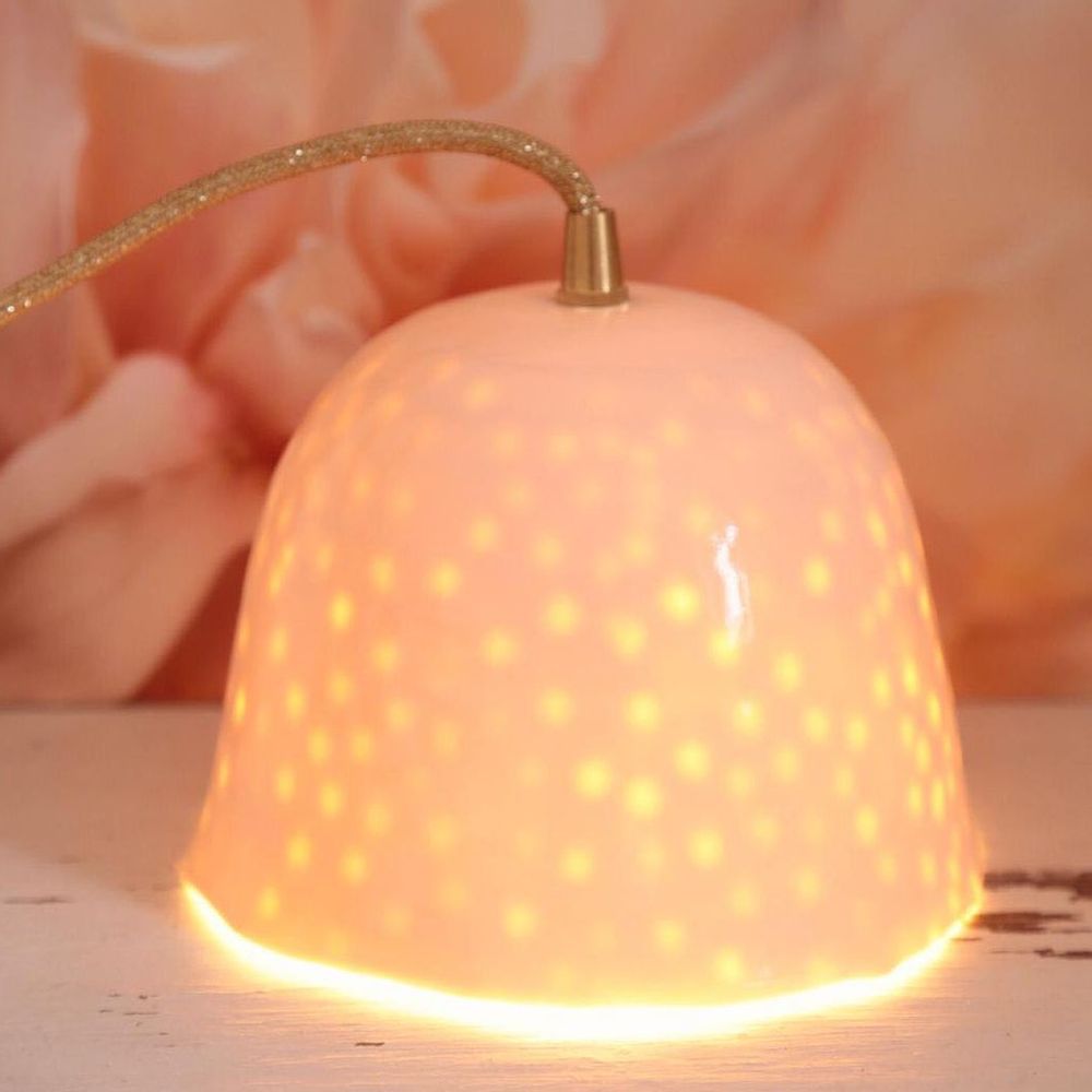 Suspensions - lampes M gros pois - MYRIAM AIT AMAR