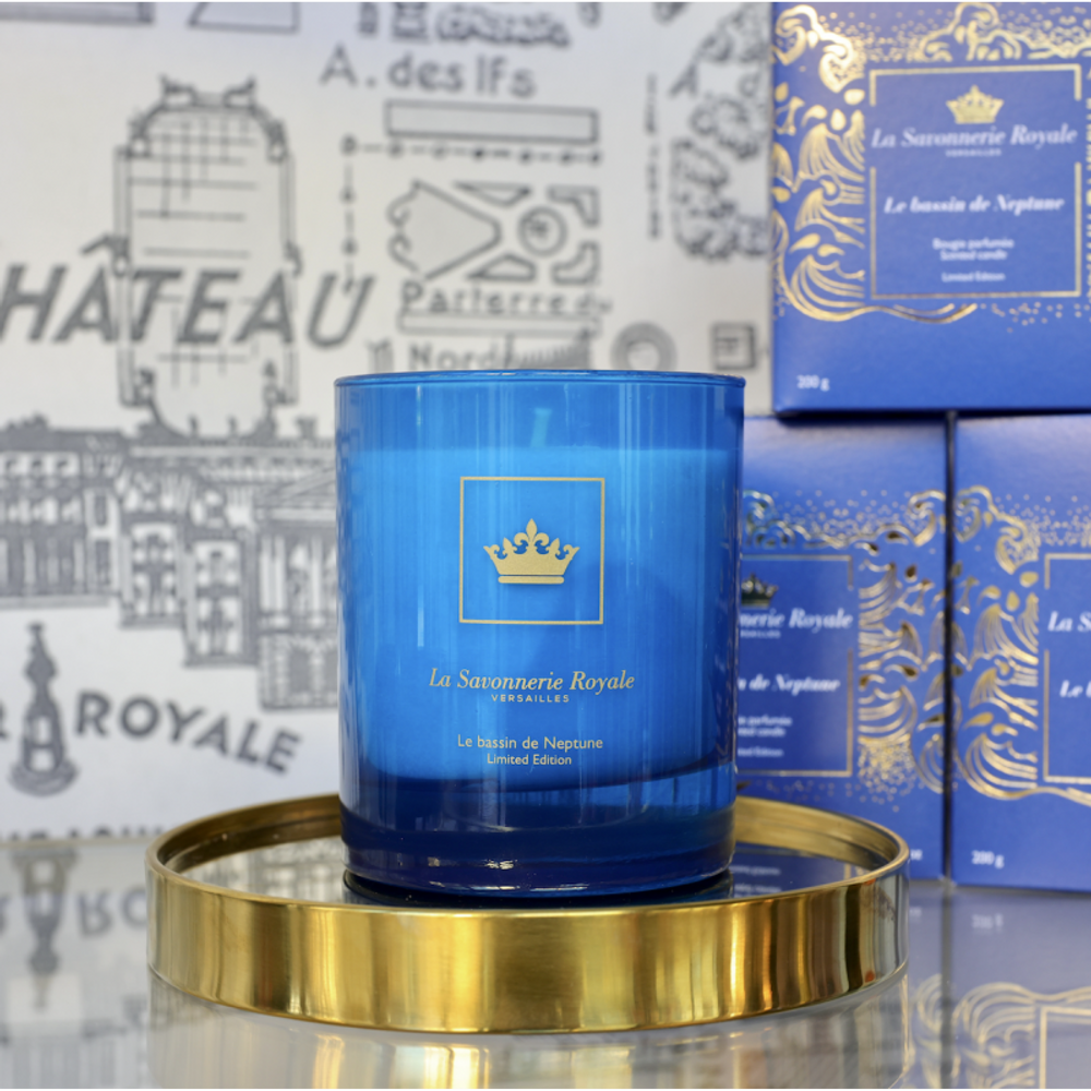 Candles - Le Bassin de Neptune Candle - Color Edition - LA SAVONNERIE ROYALE