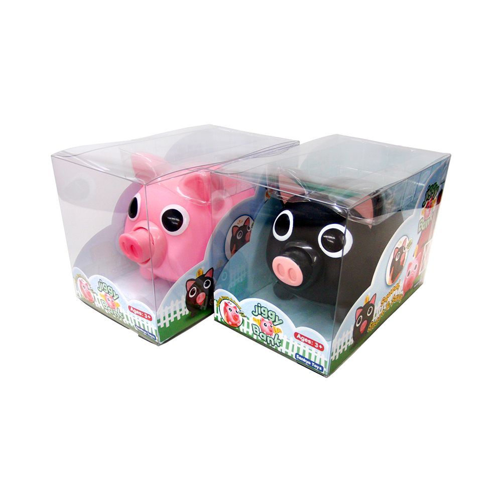 Gifts - Black pig piggy bank - Jiggy Bank/SANKYO TOYS collection - ABINGPLUS