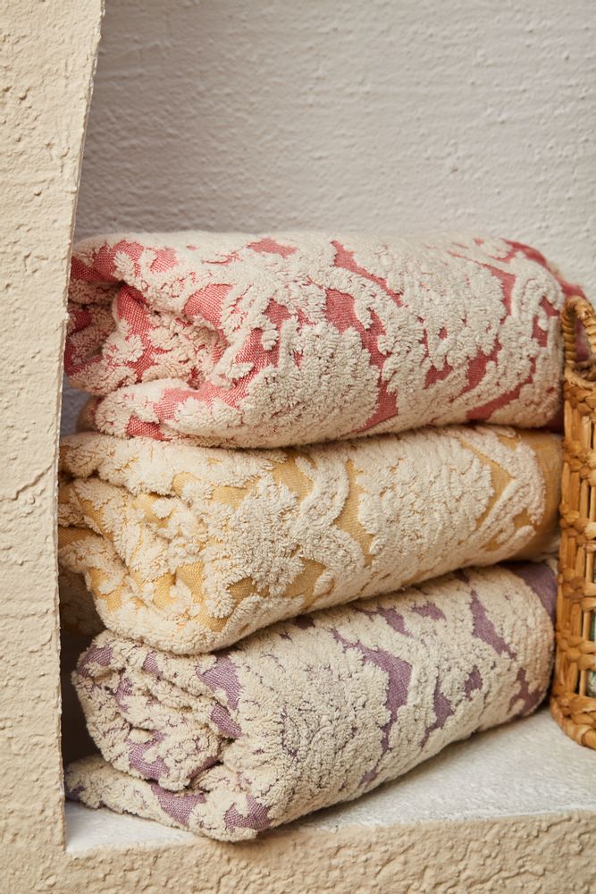 Other bath linens - DAMASK Bath Towel - COLOR TOUCH