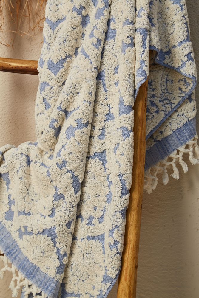 Other bath linens - DAMASK Bath Towel - COLOR TOUCH