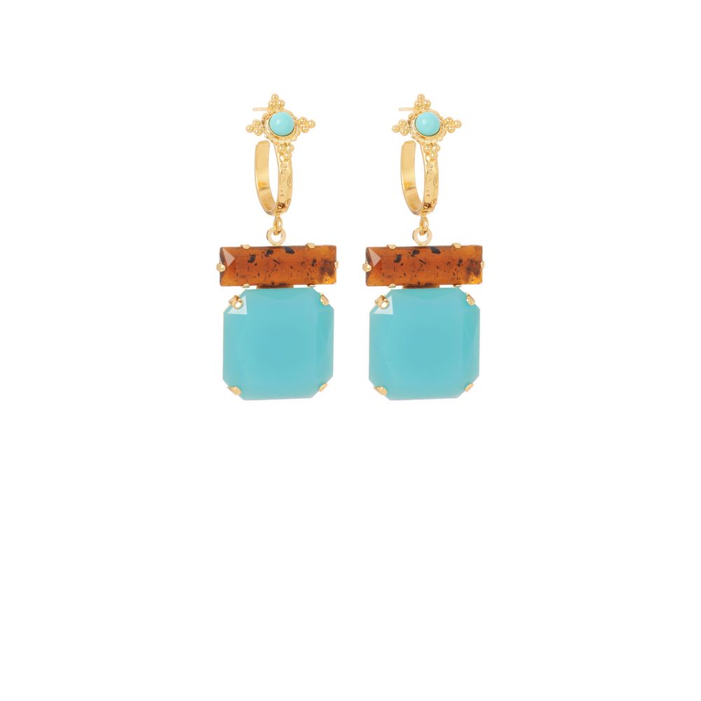 Jewelry - Caramel hoop earrings - JULIE SION